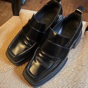 COS Chunky Square Toe Loafer